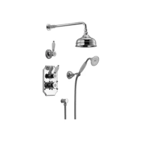 Korlátozott ajánlat Huber Victorian Beépíthető Termosztátos Zuhanykészlet Króm 913.VT01H.CR