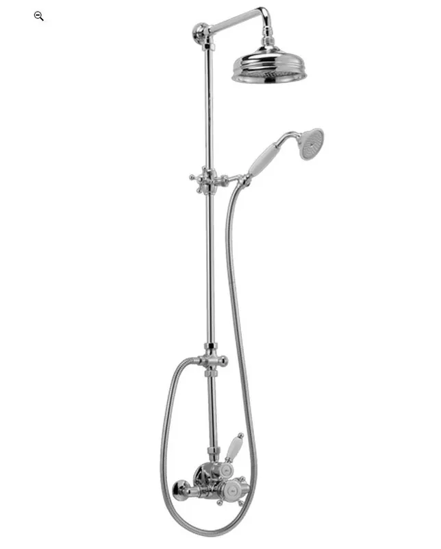 Huber Victorian Thermosztatikus Zuhanykészlet 15cm Króm 5698 Alacsony ár