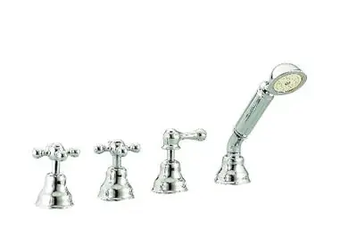 Cisal Arcana Kerámia 4-nyílású Kádcsaptelep kádperemre szerelés Bronz AC00029027 Akció