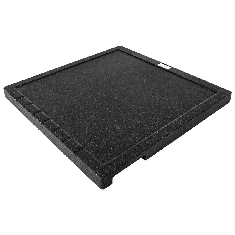 Aquadesign Unix gránit csepegtető 35x35cm fekete 1208958214 Árengedmény