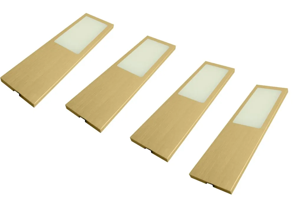 Korlátozott ajánlat Indux Solin Konyha felépítmény Multi Tone LED szett 4 spot x 4 W arany 1208972366