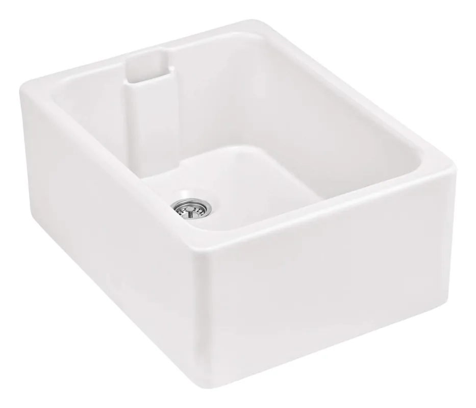 Ajánlat Ausmann Kerámia Haven Kerámia Fehér Mosogató - Felépített, Beépített és Félbeépített 595 x 455 mm 1208970513
