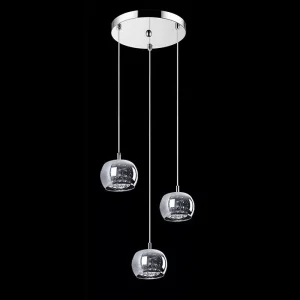 ZU-P0076-03M Crystal, több ágú modern függesztett lámpa Gyors szállítás