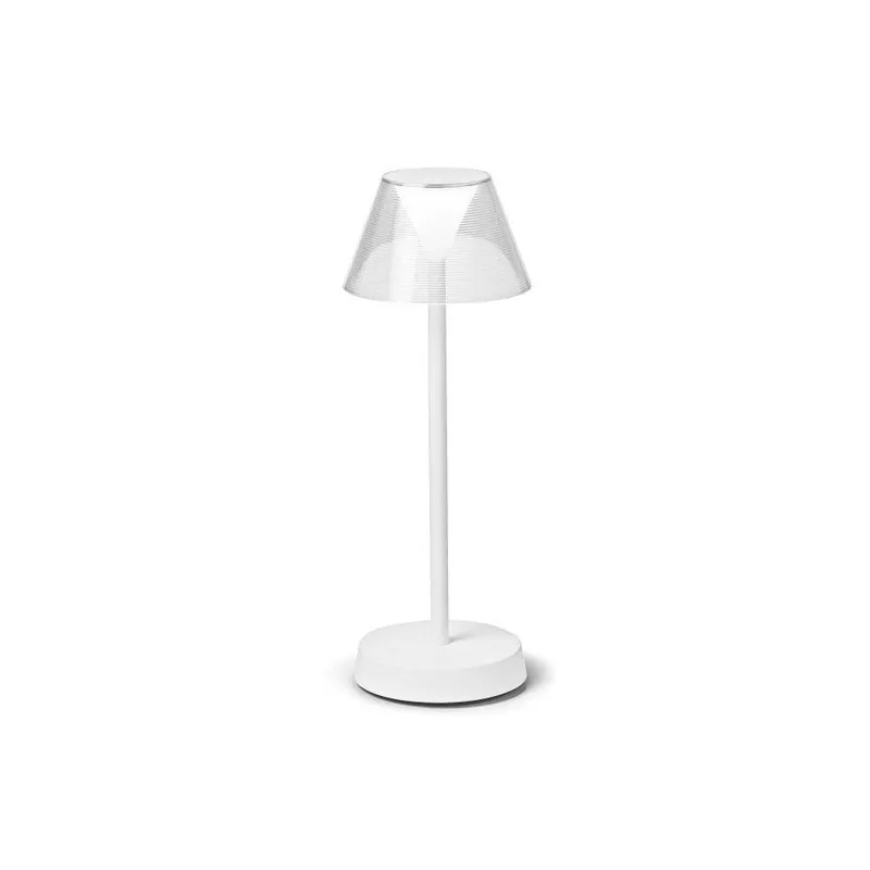 Végkiárusítás 286723 Lolita tl bianco, kültéri akkumulátoros LED asztali lámpa
