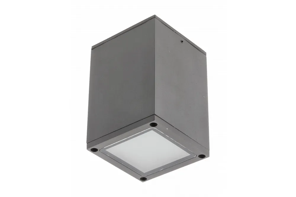 Népszerű Decoreer Plafondarmatuur LENTO alumínium 100x130 IP54 max 35W négyzet grafit. 1208963923
