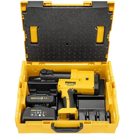 Legjobb ár Rems Akku-Press 22V ACC Connected Basic-Pack akkumulátoros présgép L-Boxx