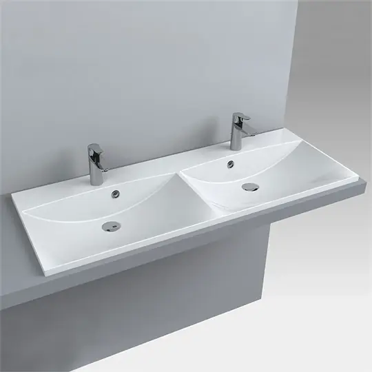 Árcsökkenés Lunart Enzo 1200 mosdó 1199x459x140 fényes fehér