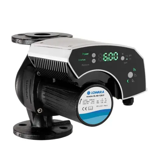 Lowara ecocirc XL 40-100F fűtési keringető szivattyú, karimás Exkluzív ajánlat