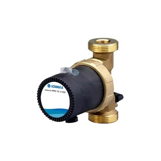 Expressz kézbesítés Lowara ecocirc PRO 15-1/110 LB U HMV cirkulációs szivattyú időzítővel