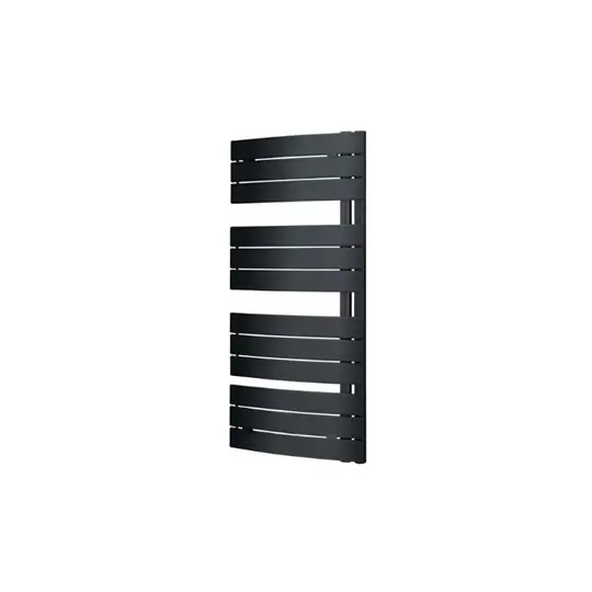 Lazzarini PIEVE decorative törölközőszárító radiátor íves, antracit (VOV12), 780x550 mm, 365 W Vásárlói kedvenc