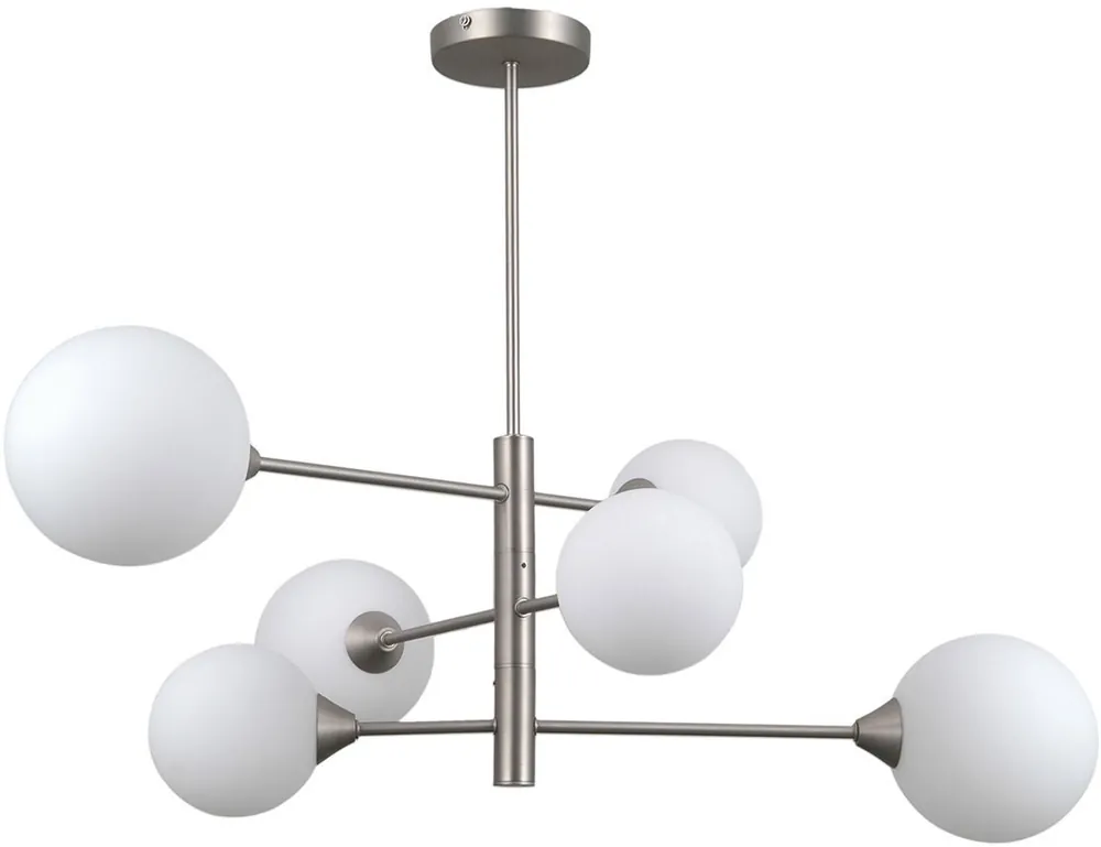 Plafonlámpa EVORA PND-55342-6-SN 6x5W/G9 IP20 a Italux-tól Alacsony ár