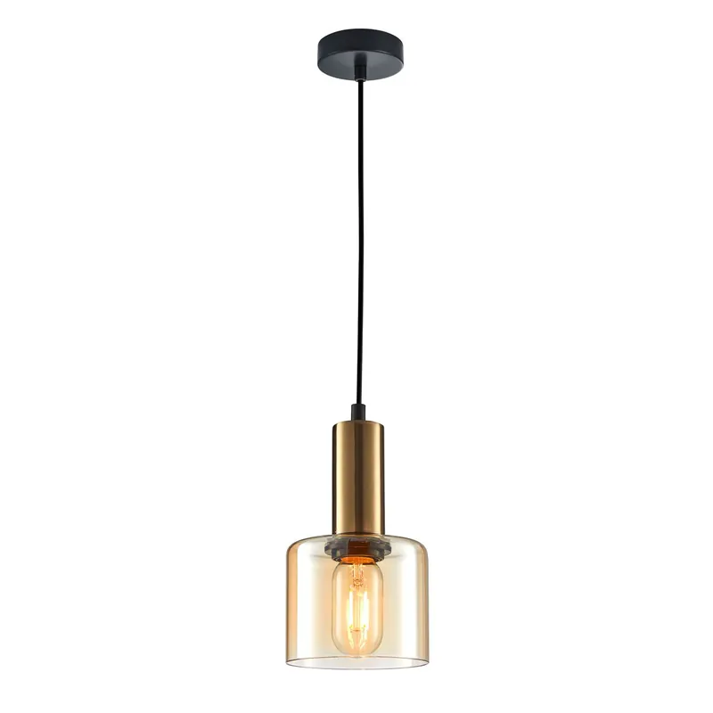 Függőlámpa SANTIA PND-65342-1-BRO+AMB 1x40W/E27 IP20 a Italux-tól Rendeld meg most