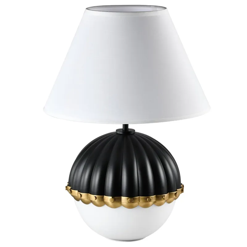 Asztali lámpa PRALINES T01275BK 1x40W/E27 a Cosmolight-tól Expressz kézbesítés
