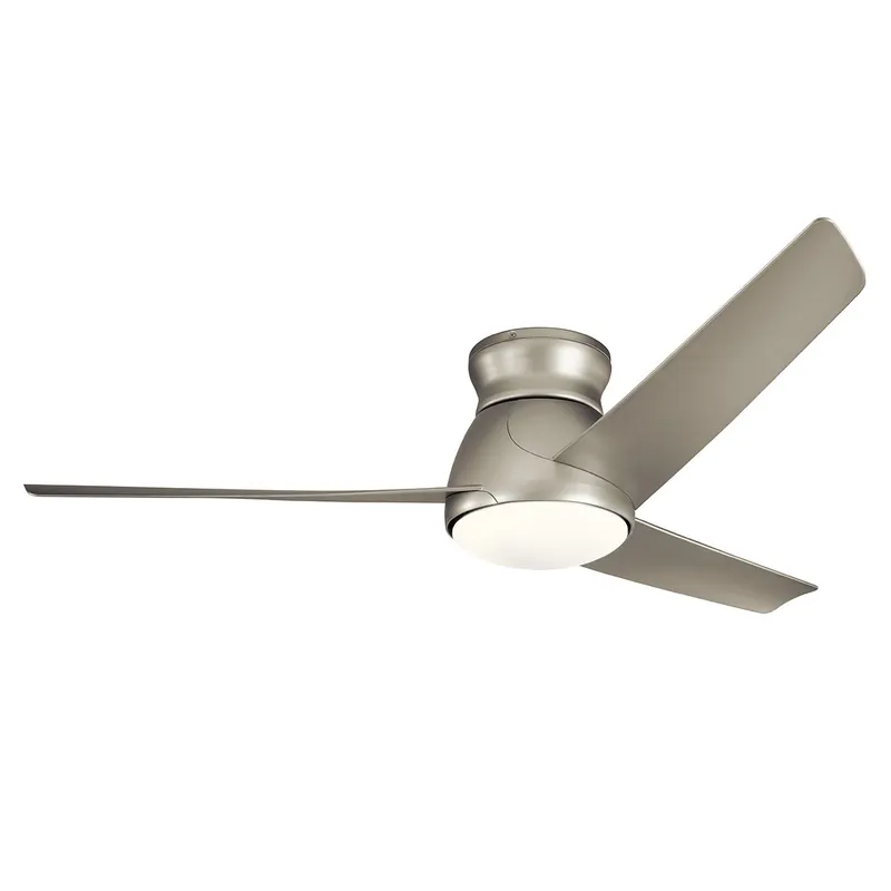 Vedd meg online Ventilátor Eris KLF-ERIS-60-BN 3000K 1x10W/LED 1116 lm IP44 a Kichler-tól