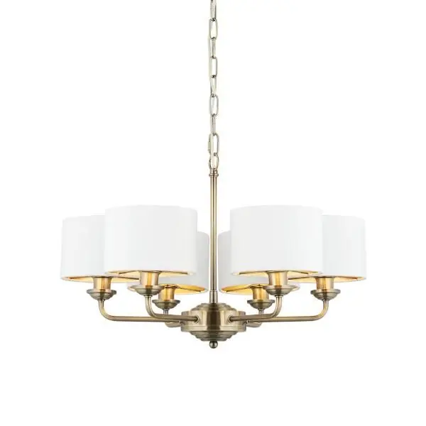 Csillár HIGHCLERE 98936 6x28W E14 IP20 a Endon-tól Szuper akció