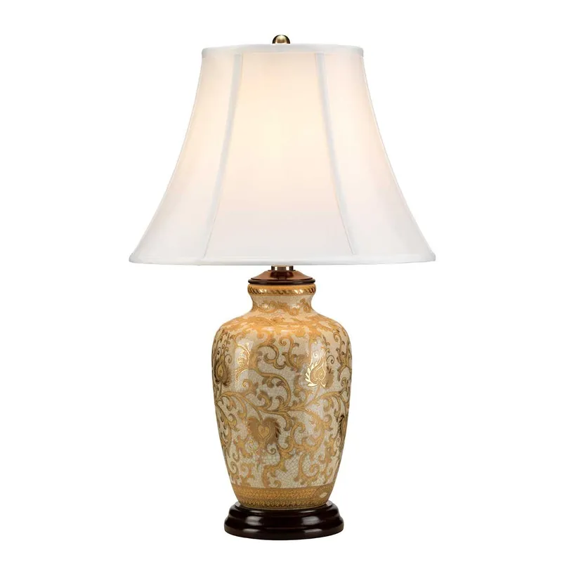 Biztonságos fizetés Asztali lámpa GOLDTHISTLE GOLD-THISTLE-TL 1x60W/E27 a Elstead Lighting-tól