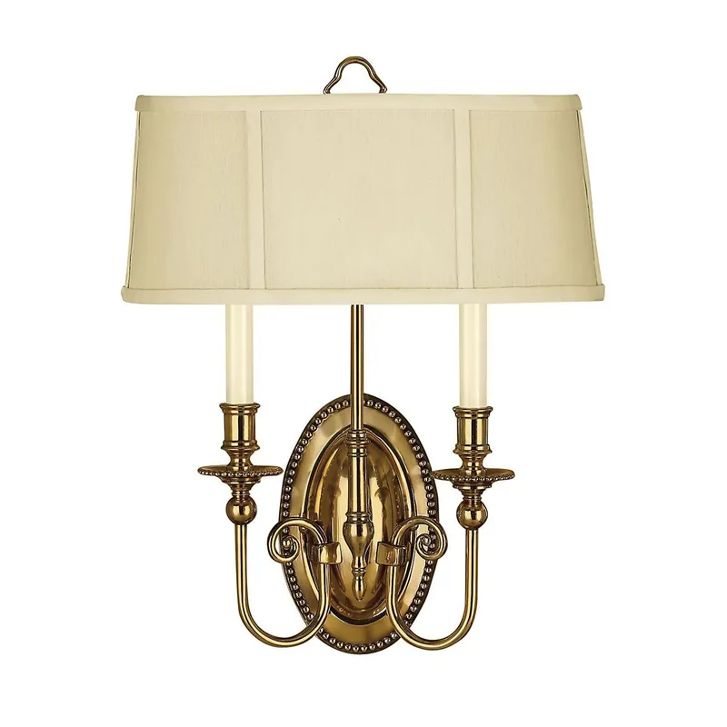 Kedvezményes ár Fali lámpa CAMBRIDGE HK-CAMBRIDGE2-B 2x40W/E14 a Hinkley Lighting-tól