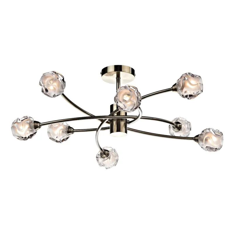 Plafonlámpa SEATTLE SEA0875 8x40W/G9 IP20 a Dar Lighting-tól Népszerű