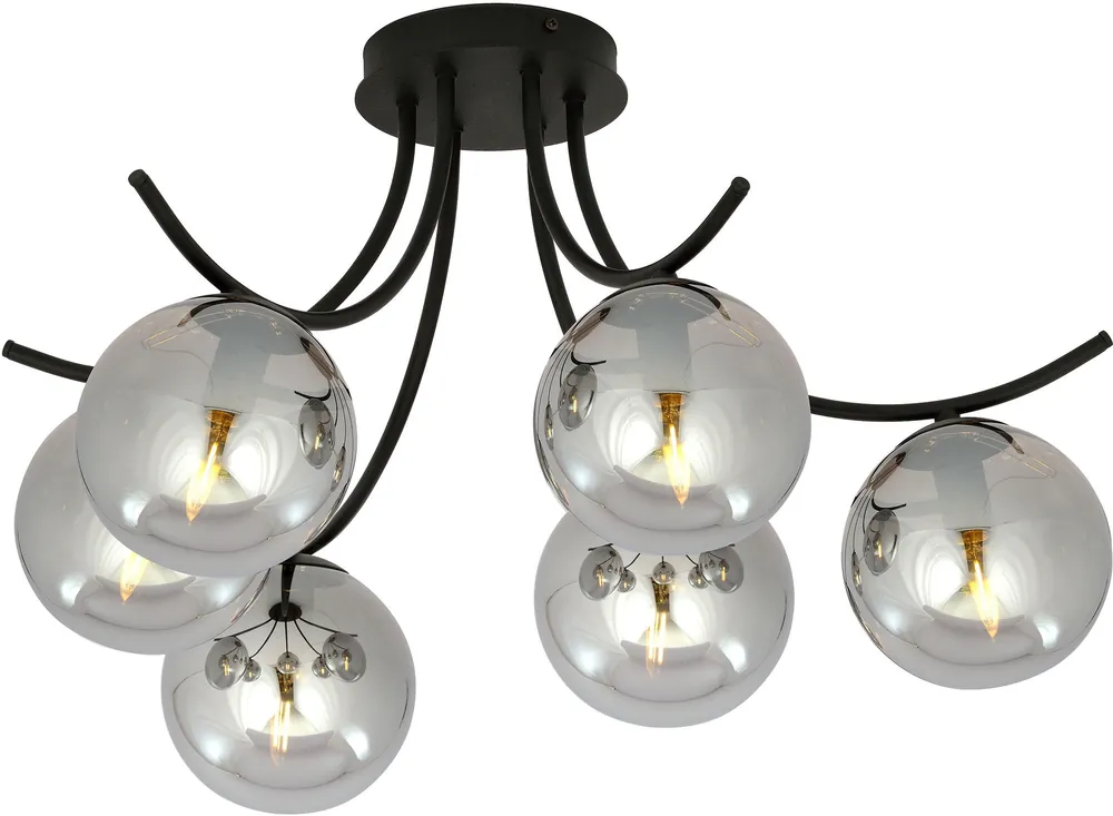 Azonnal elérhető Plafonlámpa BOSTON 1110/6 6x40W/E14 IP20 a Emibig-tól