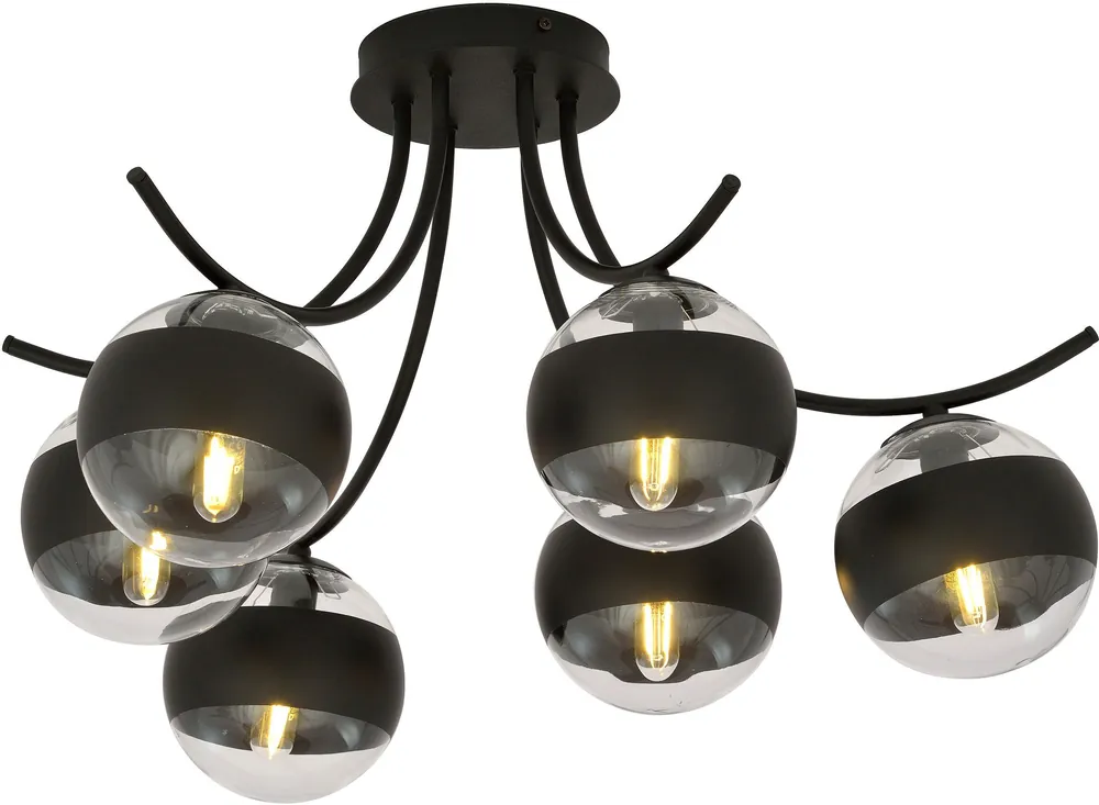 Gyors szállítás Plafonlámpa BOSTON 1111/6 6x40W/E14 IP20 a Emibig-tól