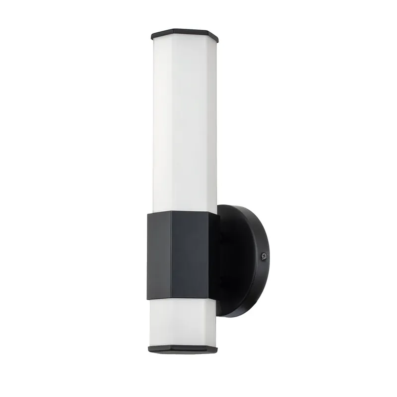 Utolsó esély Fali lámpa FACET QN-FACET-LED1-BK-BATH 3000k 1x12W/LED 1080LM IP44 a Quintiesse-tól