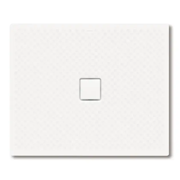 Prémium Kaldewei Avantgarde - Téglalap alakú zuhanytálca Conoflat 793-2, 1000 x 1300 mm, fehér - zuhanytálca, teljes szélességű csúszásgátló, polisztirol tartóval 466335040001