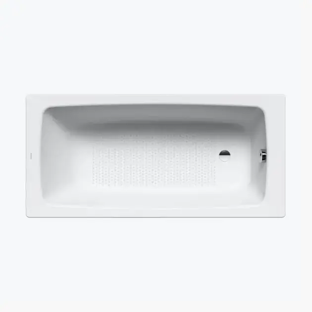 Kiárusítás Kaldewei Advantage - Téglalap alakú kád Cayono 747, 1500x700 mm, teljes felületű csúszásgátló, Perl-Effect, fehér 274734013001