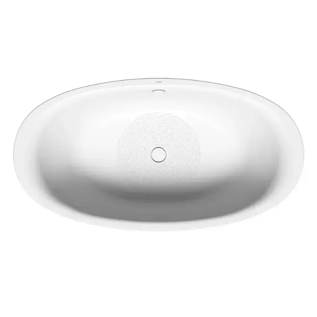 Alacsony ár Kaldewei Avantgarde - Fürdőkád Ellipso Duo Oval 232, 1900x1000 mm, csúszásgátló, Perl-Effect, fehér 286230003001
