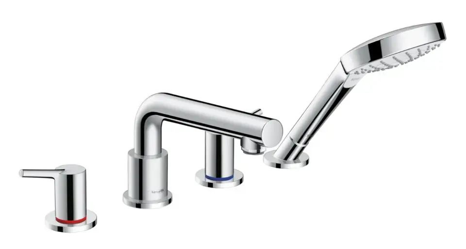 Bestseller Hansgrohe Talis S - Kád peremkeverő, 4 lyukú beépítés, króm 72419000