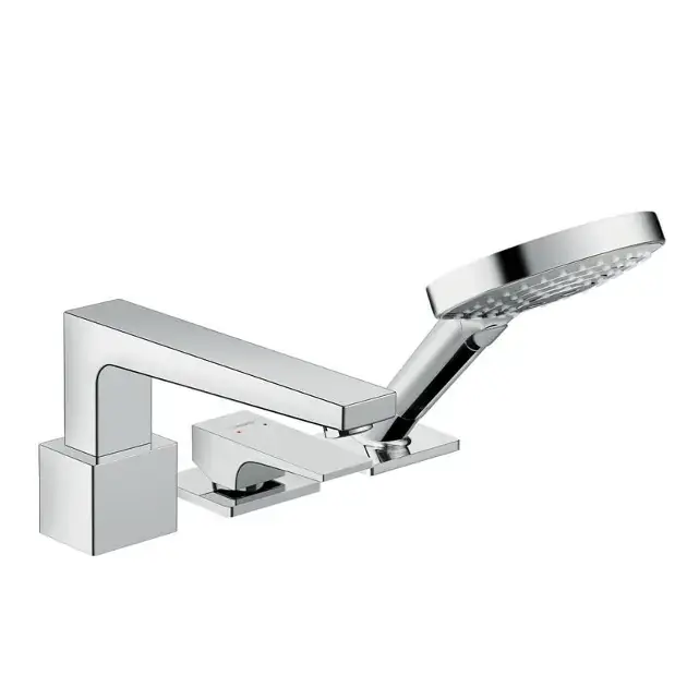 Utolsó esély Hansgrohe Metropol - Kádszegélykeverő, 3 lyukú beépítés, króm 32551000