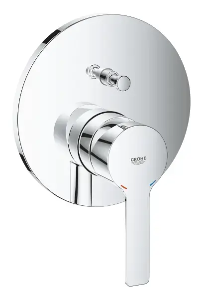 Grohe Lineare - Beépített keverő 2 készülékhez, krómozott 24064001 Szuper akció
