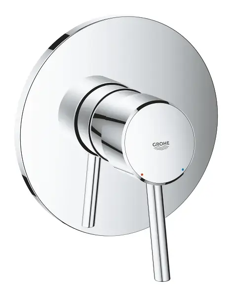 Prémium Grohe Concetto - Zuhanykeverő rejtett beépítéshez, krómozott 24053001