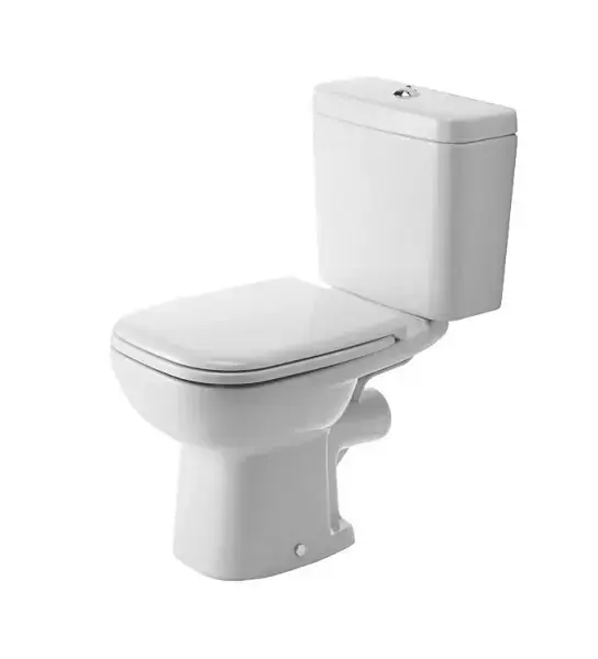 Nézd meg most Duravit D-Code - WC kombi csésze, hátsó mosogató, fehér 21110900002