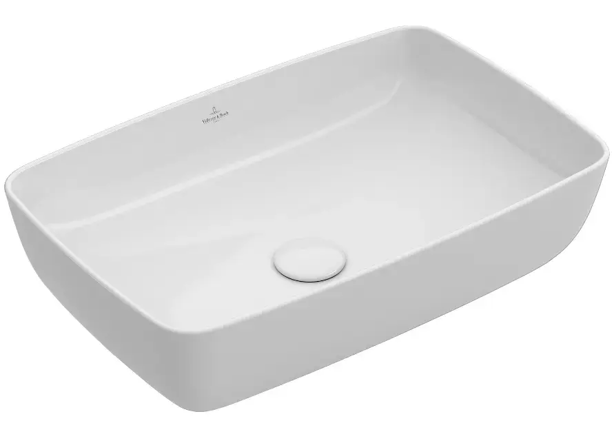 Azonnali szállítás Villeroy & Boch Artis - Mosdópult, 580x380 mm, CeramicPlus, kő fehér 417258RW