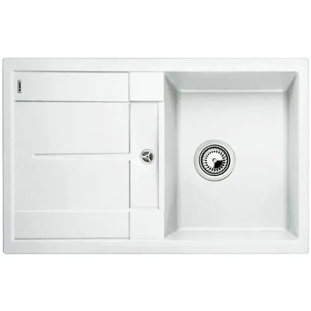 Kedvezményes ár Blanco Metra 45 - Silgranit mosogató, 780x500 mm, fehér 513187