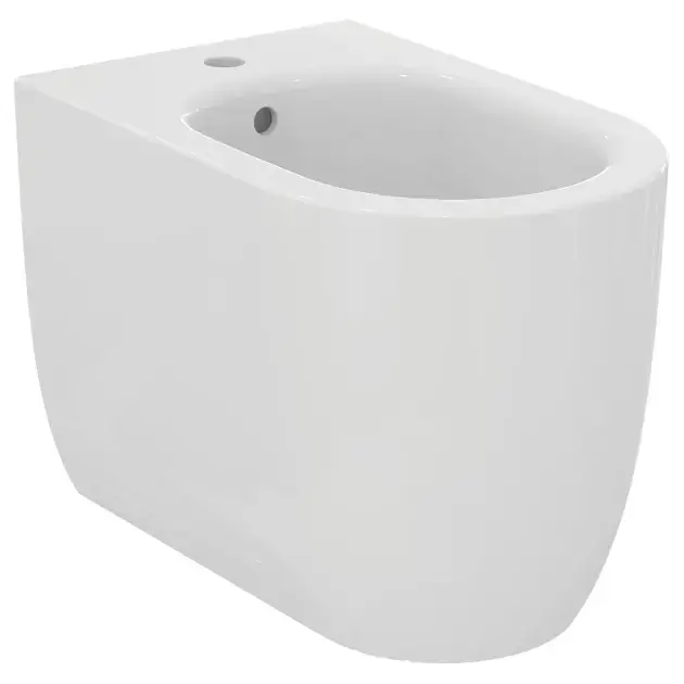 Biztonságos fizetés Ideal Standard Blend - Álló bidé, 355x560 mm, túlfolyóval, keverőfurattal, fehér színű T375301