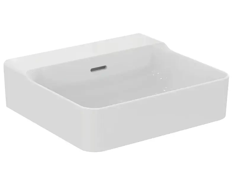 Kiárusítás Ideal Standard Conca Ceram - Mosdókagyló pultra 500x450 mm, túlfolyóval, csapfurat nélkül, fehér színben T381401