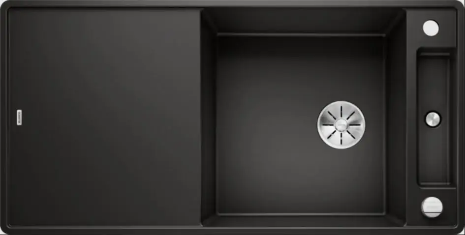 Blanco Axia III XL 6 - Silgranit mosogató, 990x500 mm, tartozékokkal, InFino, fekete 525860 Korlátozott ajánlat
