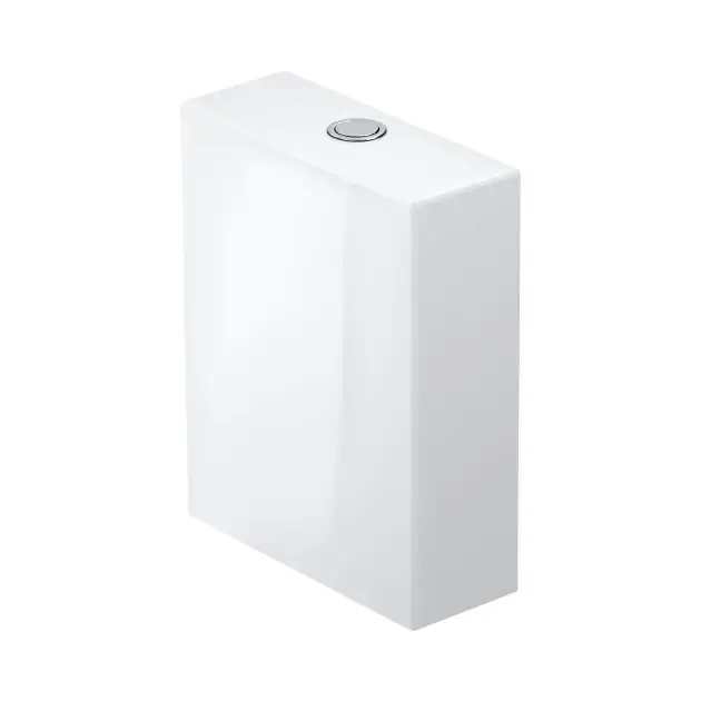 Duravit White Tulip - Öblítőtartály 370x145 mm, bal oldali csatlakozás, fehér 0933100005 Szuper ajánlat