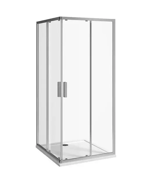 Expressz kézbesítés Jika Nion - Zuhanykabin 900x900 mm, Jika perla Glass, ezüst/átlátszó üveg H2512N20026681