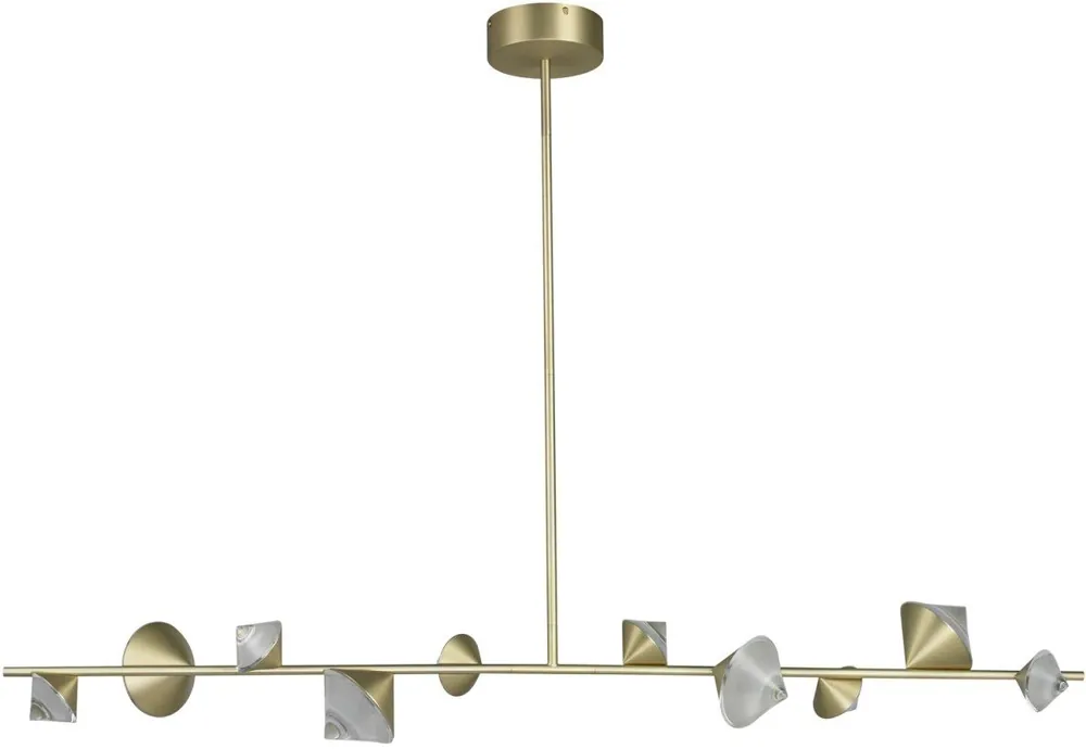 Nézd meg most Plafonlámpa CONE ST-10307-130 gold 3000K 3x33W/LED 2640lm IP20 a Step Into Design-tól