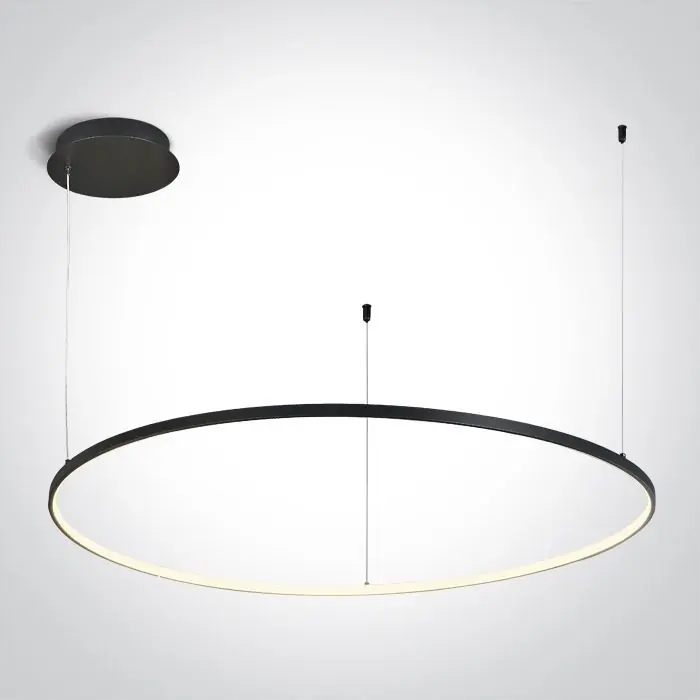 Újdonság Függőlámpa Decorative 63150/B/W 3000K 1x48W/LED 3550lm IP20 a One Light-tól