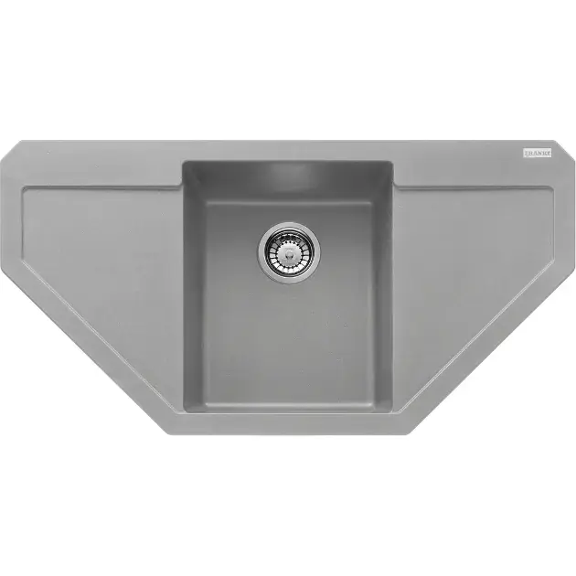 Franke Maris - Fragranite mosogató MRG 612 E, 960x500 mm, szürke kő 114.0250.572 Olcsóbb