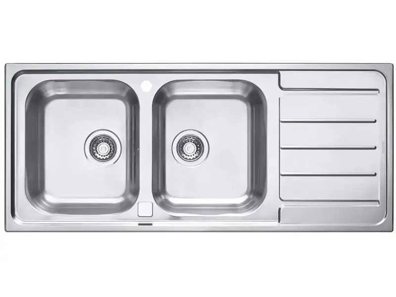 Ajánlat Alveus Line Maxim - Mosogató 1160x500 mm, lefolyásszabályozóval, rozsdamentes acélból készült 1087975