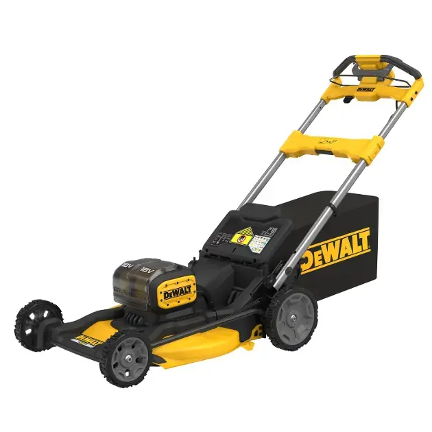 Akciós ár DeWALT - 18V AKU fűnyíró, 53 cm-es hatótávolság, mozgatással, 2x akkumulátor 8.0 Ah XR, töltővel DCMWSP156W2