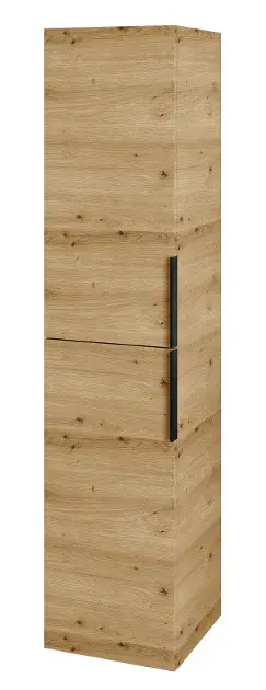 Bestseller kielle Idolio - Magas fali szekrény 155x35x35 cm, karamell 50224011