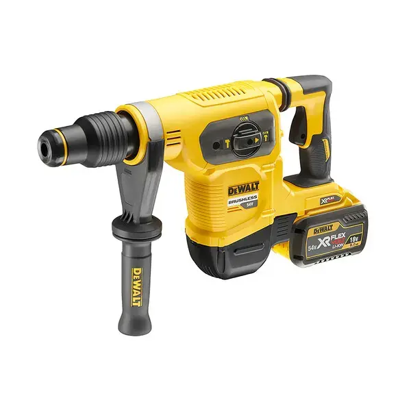 Kiárusítás DeWALT - 54V AKU kombinált kalapács SDS Max, 2x akkumulátor 9.0 Ah FLEXVOLT, töltő DCH481X2