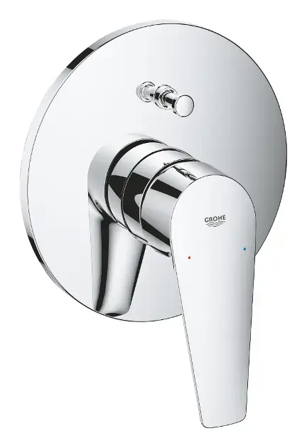 Grohe BauEdge - Rejtett csaptelep, 2 készülékhez, króm 29190001 Olcsó