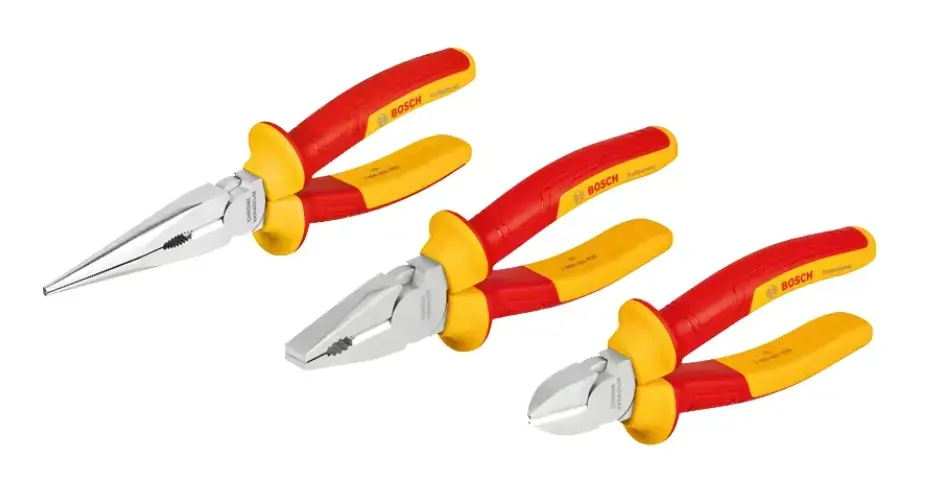 Bosch - 3-részes szigetelt fogókészlet 1600A02NG0 Prémium
