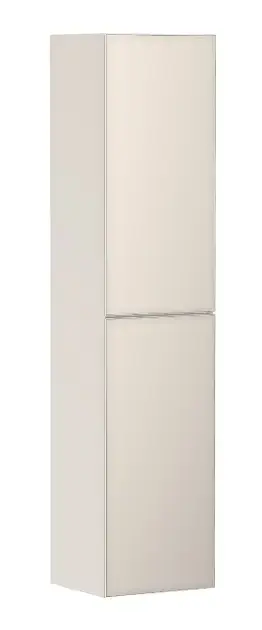Hansgrohe Xevolos E - Magas szekrény 40x176x36 cm, 2 ajtós, bal oldali zsanérok, matt bézs/metál bézs 54219790 Gyors kiszállítás